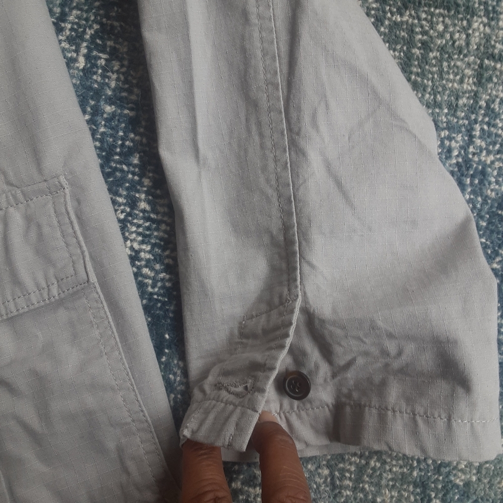 Vintage Y2K Travel Jacket By Haband, "Ripstop" Poplin, EIGHT Pockets, LIKE NEW! - Picture 4 of 16